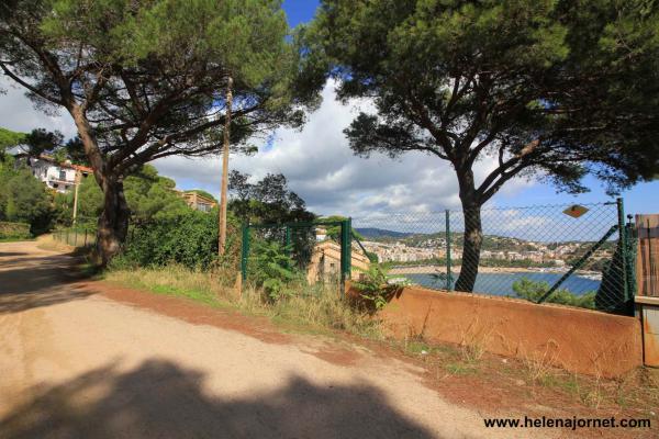 Grand terrain avec vues sur la mer spectaculaires et près du centre-ville