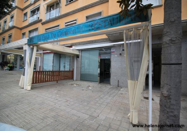 Restaurant avec terrasse dans bon emplacement