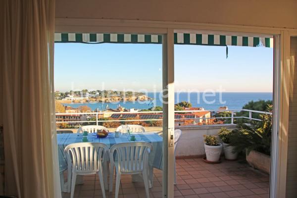 Fantástico ático con vistas al mar y dos terrazas en s'agaró